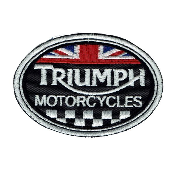 Parche bordado Triumph  9 x 6,5 cm. [MA-064]