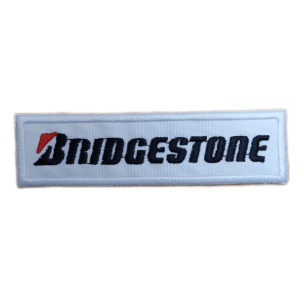 Parche bordado Bridgestone 10 x 2,8 cm. (MA-422)