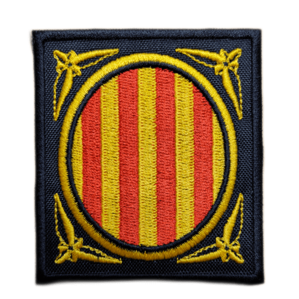 Parche bordado GENERALITAT DE CATALUNYA 7 x 6 cm. (SER-015)