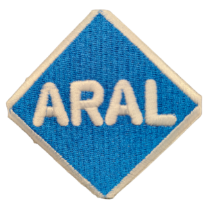 Parche bordado ARAL 7 x 7 cm. (MA-493)