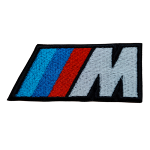 Parche bordado BMW SERIE 3 8 x 3,2 cm. (MA-495)